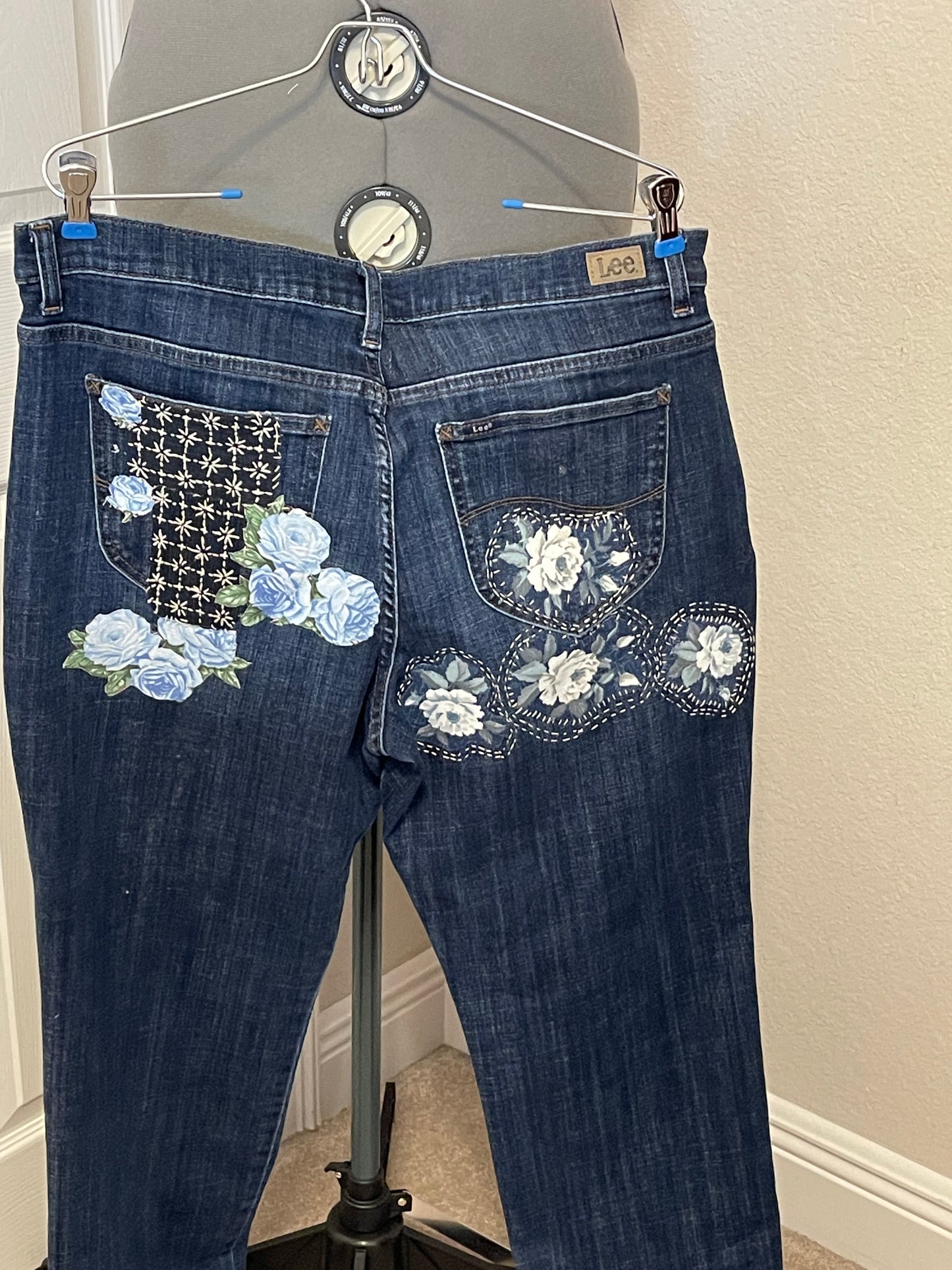 jeans-Vintage in Purples