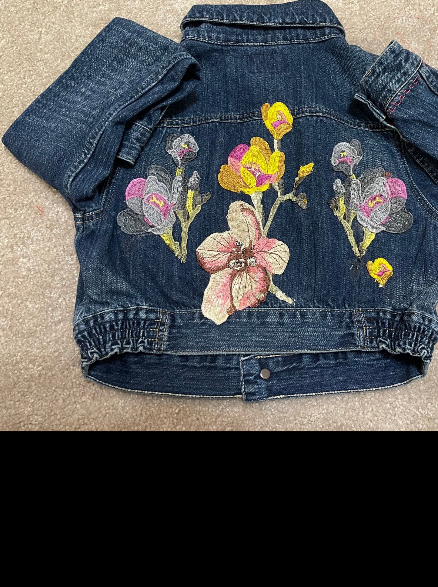 Girls Boho Rainbow Jacket