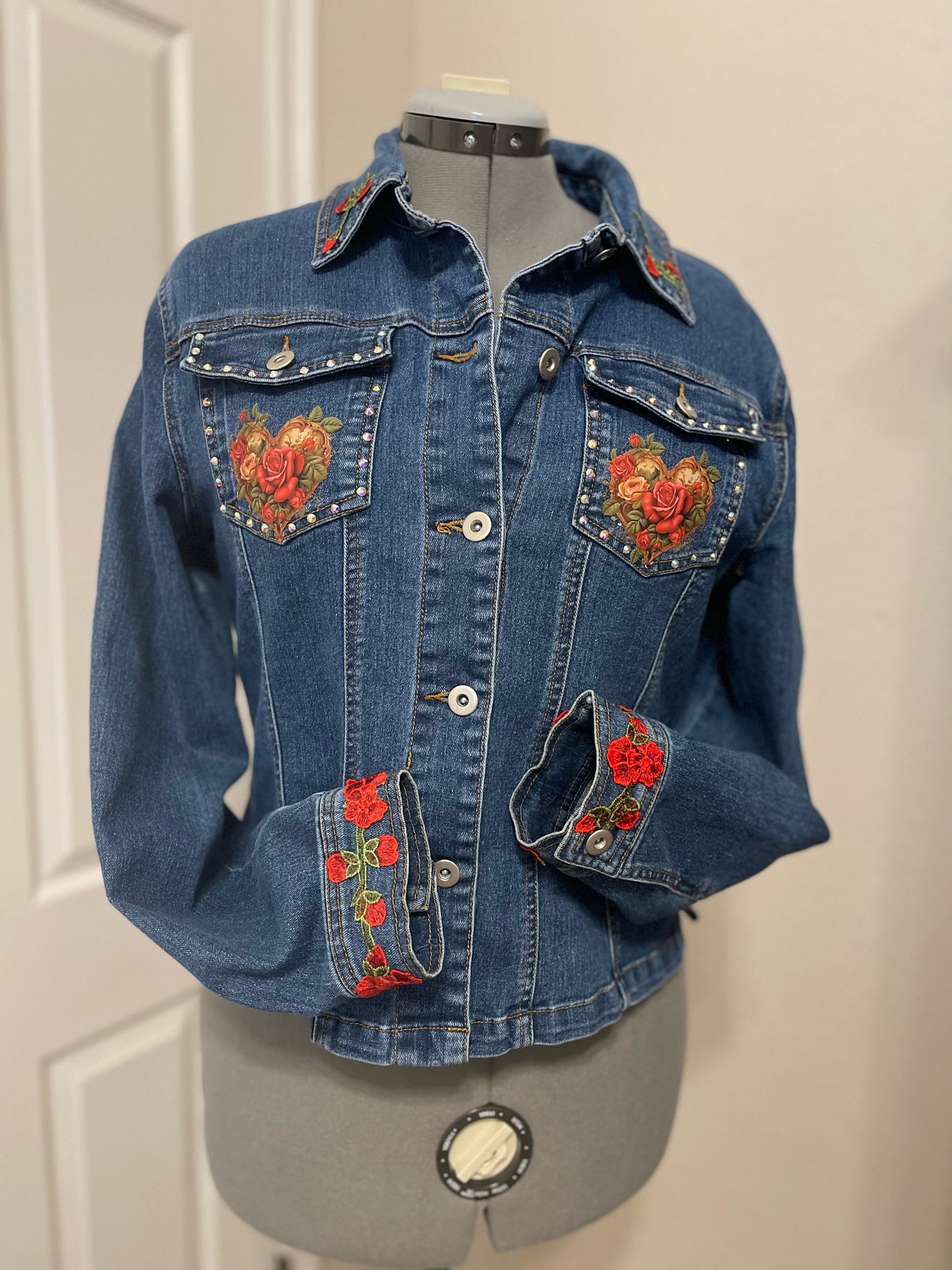 Rose Dreams Jean Jacket